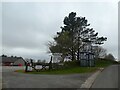 Bus shelter by entrance to St Cleer Sports Ground