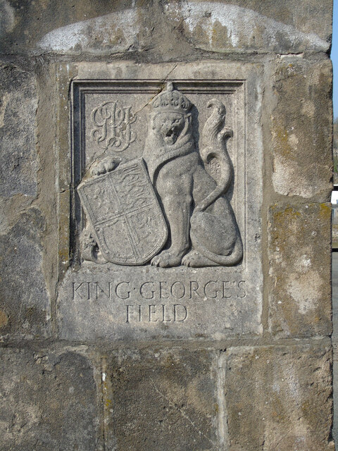 King George V Playing Fields gates, Rothesay The lion on the right side gate post.