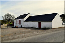 H4277 : Old farm buildings, Mountjoy Forest West by Kenneth  Allen