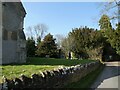 St Matthew, Harwell: churchyard wall