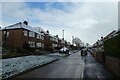 Snow on Newland Park Drive