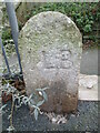 Old Boundary Marker on Cleeve Drive, Ivybridge