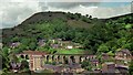 Lydgate Railway Viaduct in 1994