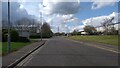 ST5390 : Industrial Estate spine road looking west by Peter Whatley