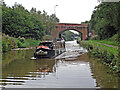 Trent and Mersey Canal near Tunstall in Stoke-on-Trent