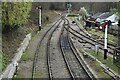 Railway tracks south of Parkend station