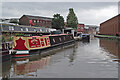 Narrowboats at  Longport Wharf in Stoke-on-Trent