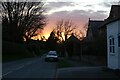 Sunset over Driffield Road