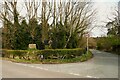 Road junction, Backstone Gill Lane and Coal Road, Wike