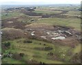 Highcraig Quarry from the air