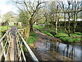 Footbridge and ford, Ingleby Greenhow