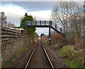 NH5456 : Footbridge, Maryburgh by Craig Wallace