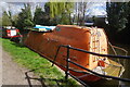 Former ships lifeboat, Grand Union Canal