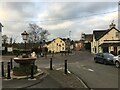 Fountain beside the A483 in Llanwrtyd Wells