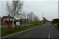 Post box on Heath Moor Drive