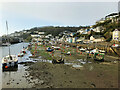SX2553 : Looe Harbour at Low Tide by David Dixon