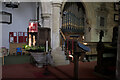 SK8816 : The church of St Peter and St Paul: Around the Chancel Arch by Bob Harvey