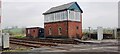 Brampton Fell signal box on NW side of Carlisle to Newcastle railway line