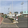 West Bridgford: charging points on Loughborough Road