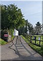 Road to Abbey Equine Clinic, Llanover, Monmouthshire