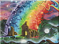 ST4938 : "The Glastonbury Mural" [Detail] by Colin Smith