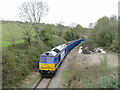 Class 60 near Machen Quarry