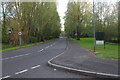 The road to Greene King Brewery, Bury St Edmunds