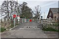 TM4490 : New crossing gates at Worlingham by Roger Jones