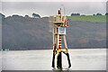 SX4753 : Navigation Beacon in Plymouth Sound by David Dixon