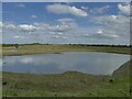 Flooded opencast workings near Gildersome