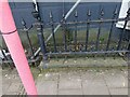 Ordnance Survey Pivot Benchmark - Aberystwyth, 8 Marine Terrace