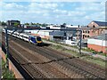 Civity train approaching Leeds