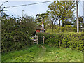 North end of footpath 1511 south of Charlwood Road