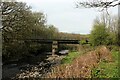 SD7920 : East Lancashire Railway crossing the River Irwell again by Chris Heaton