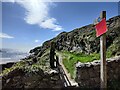 SH2380 : Isle of Anglesey Coastal Path at Porth Dafarch by Mat Fascione
