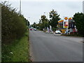 Filling station on the Cannock Road, A34, at Newtown