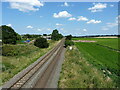 Railway line looking towards Wellington