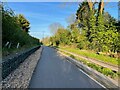 Trumpington end of the Guided Busway