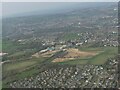 Quarrying, Crosland Hill: aerial 2022