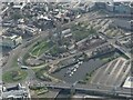 Doncaster Minster and River Don: aerial 2022