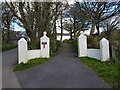 Gates to Cuffern Manor, near Roch