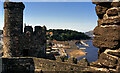 Conwy Castle and the Conwy Estuary in 1991