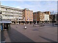 SP3379 : Broadgate House and the former Leofric Hotel, Broadgate, Coventry by A J Paxton