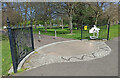 Pedestrian entrance to Glasgow Green