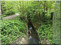 Broadfield Brook looking upstream