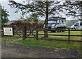 Red Lion area for caravans and campers, Peterstow