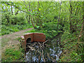 Drain outlet into brook east of mapped Douster Brook