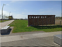 NS6062 : Shawfield gateway sign by Thomas Nugent