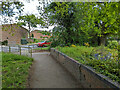 Path from Berstead Walk to crossing point of Bewbush Drive