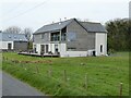 Modern housing north of Garlieston village